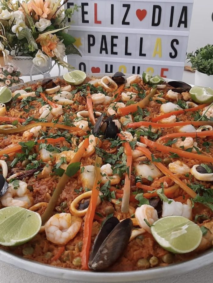 Paella en Paellera